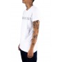 Short-sleeved T-shirt with simple writing