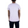 Short-sleeved T-shirt with simple writing