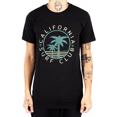 Camiseta de manga corta de cuello redondo de impresión de verano