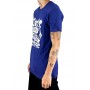 Camiseta de manga corta de cuello redondo de impresión de verano