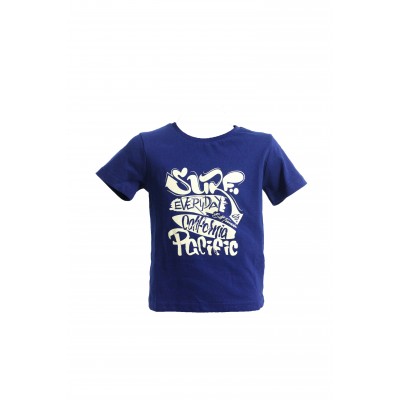 T-shirt curto curto da luva da criança do verão