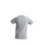 T-shirt curto curto da luva da criança do verão