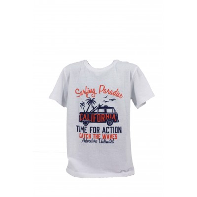 T-shirt manches courtes imprimé enfant summer