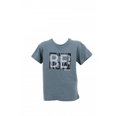 Camiseta de manga corta de niño de verano