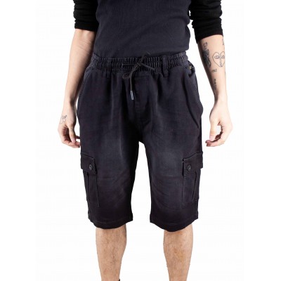 Bermudas avec poches denim uni