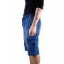 Short cargo denim uni