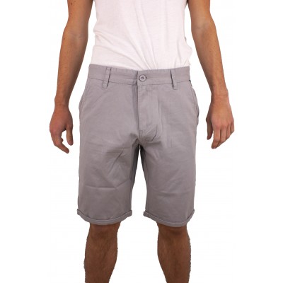 bermudas gris été homme