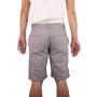 bermudas gris été homme