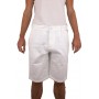 bermudas blanc été homme