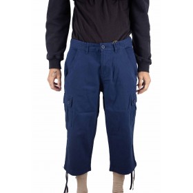Pantacourt cargo chino pantacourt chino bleu marine