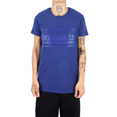 tshirt cerruti 1881 bleu roi