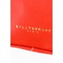 Bolsa de ombro contrastante
