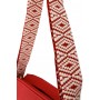 Bolso de hombro en contraste