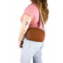 Contrasting shoulder bag