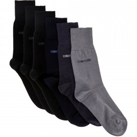 Pack de 6 paires de chaussettes fil d'Ecosse chaussette cerruti 1881 fil d'ecosse