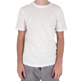 Camiseta de manga corta neón redondo cuello redondo