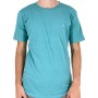 Camiseta de manga corta neón redondo cuello redondo