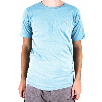 T-shirt de manga curta redonda Gola Signature