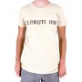 T-shirt manches courtes col rond écriture 3D