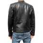 Blouson en cuir d'agneau