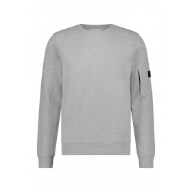 Sweat-shirt col rond uni sweat cerruti 1881 MAGICO gris