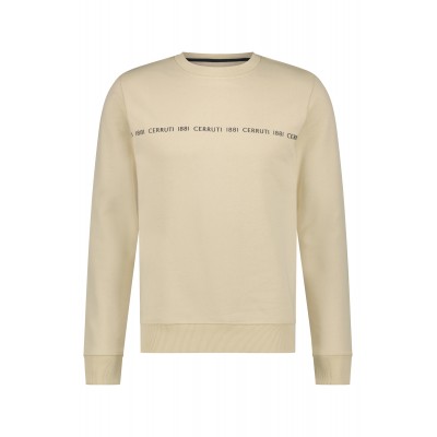 Sweat-shirt col rond imprimé
