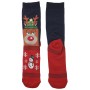 12 paires de chaussettes Noël en coton unisexe