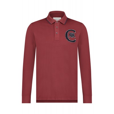Polo Liseret Long solde Uni