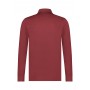 Poloshirt mit schlichten langen Ärmeln