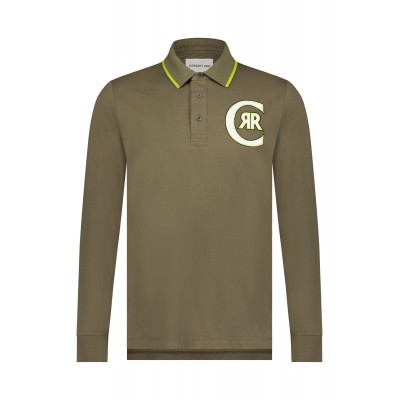 Polo Liseret Long solde Uni