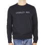 Embroidered round neck sweatshirt