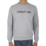 Embroidered round neck sweatshirt
