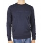 Embroidered round neck sweatshirt