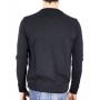 Sweat-shirt col rond imprimé or/argent