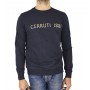 Gold / silver print round neck sweatshirt