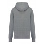 Zipped fleece sweatshirt with hood