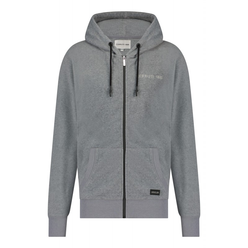 Sweat-shirt polaire zippé à capuche sweat capuche femme polaire