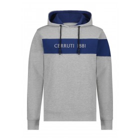 Sweat-shirt à capuche bicolore Sweat-shirt à capuche bicolore cerruti gris