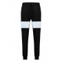 Pantalon de jogging avec poche bicolore MONTAIONE noir