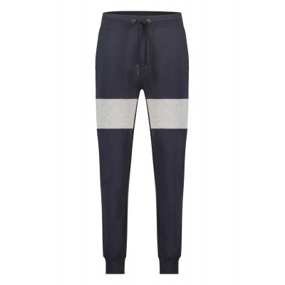 Pantalon de jogging avec poche bicolore MONTAIONE bleu