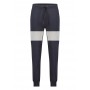 Two-tone jogging pants