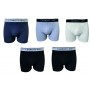 Lot de 5 boxers unis