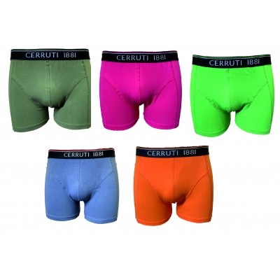 Lot de 5 boxers unis