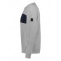 Sudadera con cuello redondo con cinta
