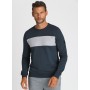 Sweat-shirt col rond avec bande