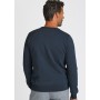 Sudadera con cuello redondo con cinta