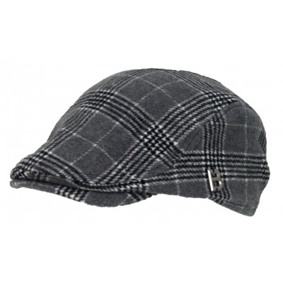 béret bill tornade carreaux gris