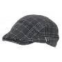 béret bill tornade carreaux gris