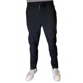 Pantalon cargo avec pressions Pantalon Cargo noir
