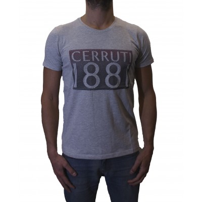 t-shirt gris homme Cerruti 1881